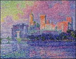 Qui a peint Le palais des papes  Avignon ?