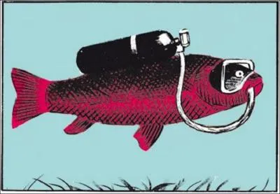 Un humain filtre environ 25 litres d'air pour extraire un litre d'oxygne, mais combien de litres d'eau doit filtrer un poisson pour en extraire la mme quantit ?