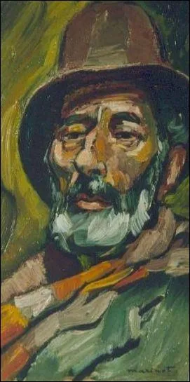 Qui a peint  Tte d'homme  l'charpe  ?