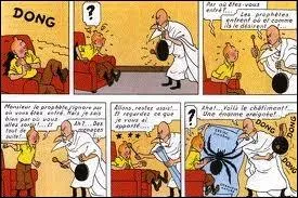 De quelle BD Tintin cette planche est-elle tire ?