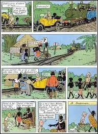 De quelle BD Tintin cette planche est-elle tire ?