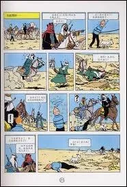 De quelle BD Tintin cette planche est-elle tire ?