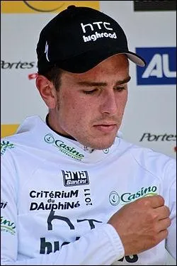 Je me suis rvl cette anne en gagnant le maillot du meilleur sprinteur de la Vuelta et je suis allemand. Je suis...