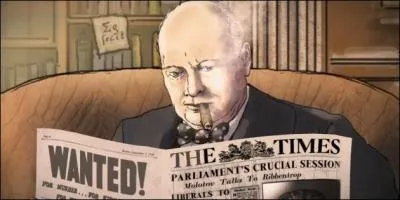 Alors qu'il devient premier ministre du gouvernement britannique, qui proclame sa volonté de lutter contre l'Allemagne nazie ?