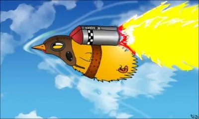 Le poussin et les racteurs, trouvez l'unique proposition incorrecte :