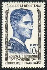 Honor d'Estienne d'Orves meurt fusill en 1941  ...