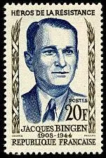 Jacques Bingen se suicide en 1944  ...