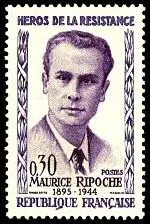 Maurice Ripoche meurt dcapit en 1944  ...