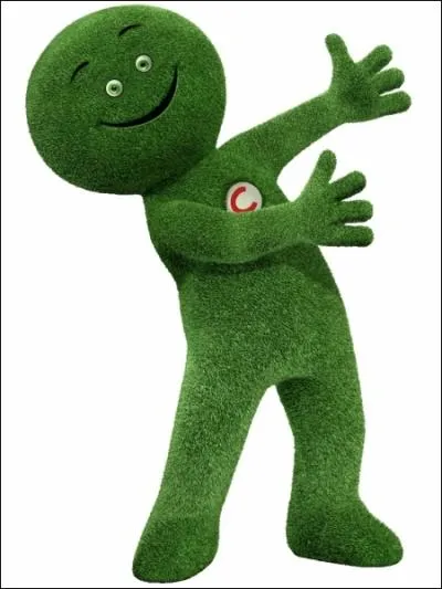 Quelle marque est reprsente par ce bonhomme vert ?