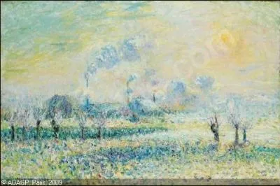 Qui a peint Gele blanche  Pontoise ?