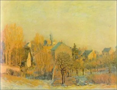 Qui a peint Gele  Louveciennes ?