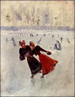 Qui a peint Femmes patinant ?