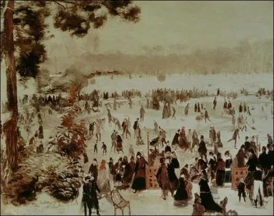 Qui a peint Patineurs au bois de Boulogne ?