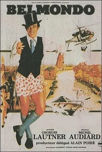 Film franais ralis par Georges Lautner en 1980, avec Jean-Paul Belmondo, Georges Guret, Michel Galabru, Charles Grard ... .