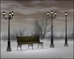 Comment faut-il traduire  Il dort sur un banc en hiver  ? (Attention, vous venez de faire un QCM ! )