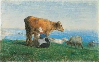 Qui a peint Une femme trayant ?