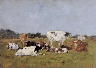 Qui a peint Vaches au pâturage ?
