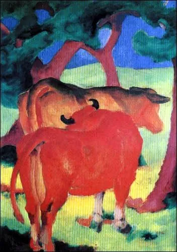 Qui a peint Vaches sous les arbres ?