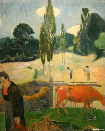 Qui a peint La vache rouge ?