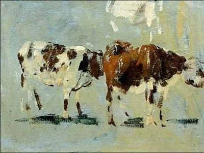 Qui a peint ces vaches ?