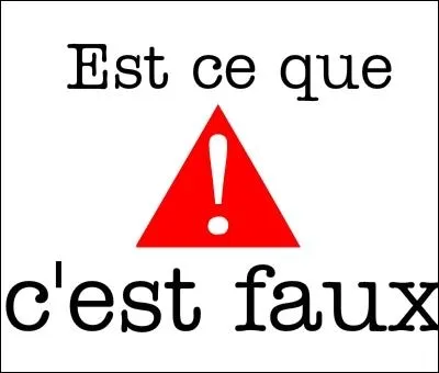 Slectionnez la liste fautive.