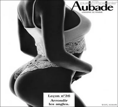 Arondissez les angles, je ne suis pas si nule, semble dire cette annonce. Combien y a-t-il de fautes ?