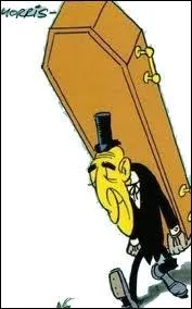 Dans quelle bande dessine pouvez-vous croiser ce croque-mort ?