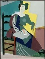 Qui a peint  Portrait de femme, face et profil  ?