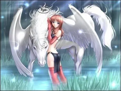 Quelle crature est derrire elle ?