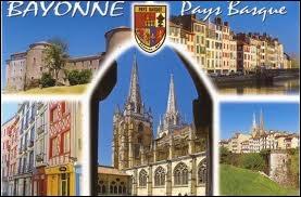 Je commence par une visite de la ville de Bayonne, o les habitants se nomment les . .