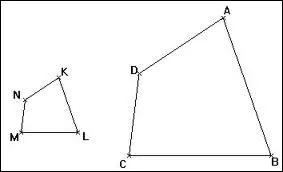 Les mesures d'un quadrilatre sont : 4 cm, 10 cm, 16 cm et 24cm. Lors de l'agrandissement, le ct le plus grand mesure 72 cm. Quelles sont les mesures des 3 autres cts ?