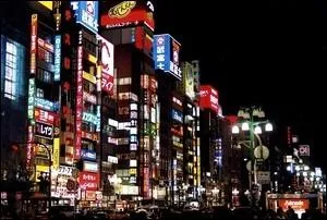 L'arrondissement de Shinjuku est connu pour ses immeubles recouverts de nons  perte de vue... Quelle ville mriterait le titre de  Ville lumire  ?