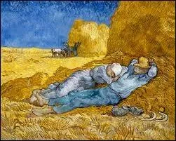 Quel est le titre de cette toile de Vincent van Gogh ?