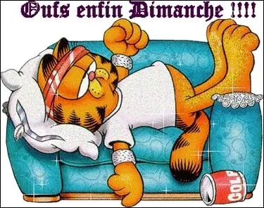 Là, je crois que ''t'as avalé par le trou du dimanche'' !