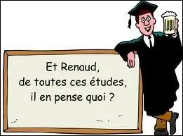 Cette année, mon fils a ''brossé les cours'' .