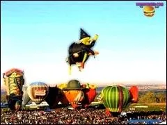 Quel est donc cet objet volant en forme de sorcire ?