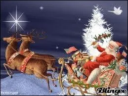 Compltez les paroles :  Il me tarde tant que le jour se lve pour voir si tu m'as apport ... .  