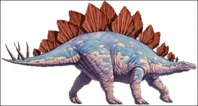 Quel est le dinosaure qui pour se protger a un dos couvert de plaques osseuses et de gros piquants sur la queue ?