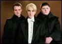 Qui accompagne Drago Malefoy ?