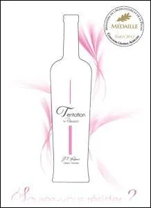 Saurez-vous rsister  ce vin intense, aux armes de fruits  chair blanche : poire et pche, de framboises et cerises ? Reconnaissez-vous la mdaille obtenue par le producteur ?