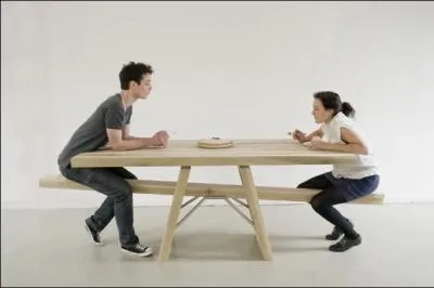 C'est sans doute le meuble le plus pervers qui soit... rserv aux convives et vis--vis de bonne composition... Par contre, on imagine son usage qui pourrait tre trs amusant...