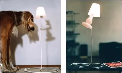 Les designers ont une imagination sans limite et parfois de la posie ou de la folie. . Voici la lampe nomme Flapflap...