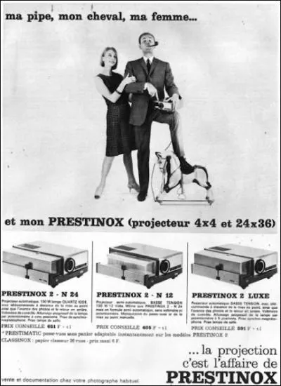 Ah, les bonnes vieilles publicits d'antan... En voici une pour un quipement hautement technologique, mais qui rase les pquettes  quel point de vue ?