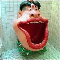 Il est sr que cet urinoir ne va pas avec tous les styles de dcoration... Mais il vous permet de recevoir sans peine... ?