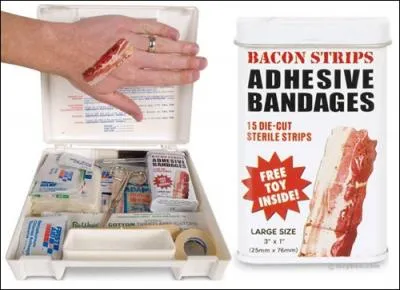 Fort heureusement ces  pansements  l ... ?