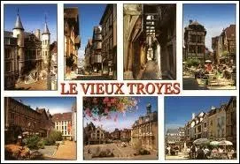 Je termine par une promenade dans les rues de la ville de Troyes, la prfecture de l'Aube. Ses habitants sont les ...