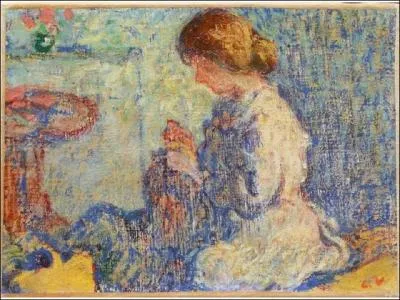 Est-ce Pissarro qui a peint La couseuse ?