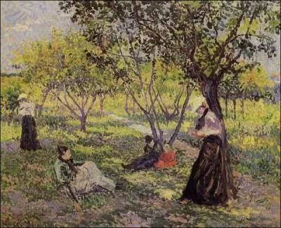 Est-ce Pissarro qui a peint Au jardin de Grsillon ?