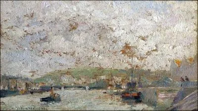 Est-ce Pissarro qui a peint La Seine ?