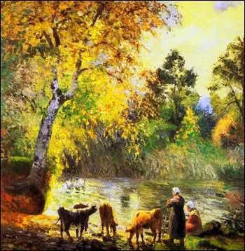 Est-ce Camille Pissarro qui a peint L'automne ?